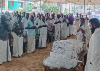 പുല്ലുവിള ഫെറോനാ അൽമായ ശുശ്രൂഷ സമിതി കൊമ്പ്രിയ സഭാംഗങ്ങളുടെ സംഗമം നടത്തി