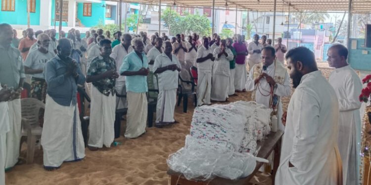 പുല്ലുവിള ഫെറോനാ അൽമായ ശുശ്രൂഷ സമിതി കൊമ്പ്രിയ സഭാംഗങ്ങളുടെ സംഗമം നടത്തി