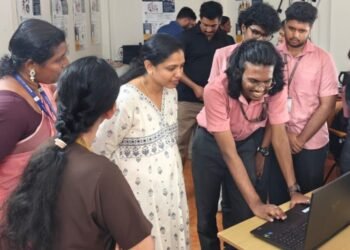 ‘ബ്ലൂംനെസ്റ്റ്’; ഭിന്നശേഷിക്കാരായ കുട്ടികൾക്കായി മരിയൻ എൻജിനിയറിംഗ് കോളേജിലെ വിദ്യാർത്ഥികൾ വികസിപ്പിച്ച സോഫ്റ്റ്‌വെയർ നിഷ്-ൽ നടന്ന ക്യാമ്പിൽ ശ്രദ്ധനേടി