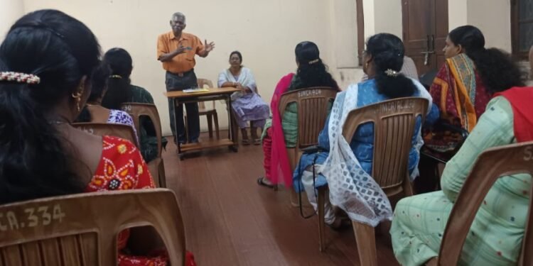 പാളയം ഫെറോന സാമൂഹ്യ ശുശ്രൂഷ ഗ്രാമസഭ പങ്കാളിത്ത പരിശീലനം നടത്തി