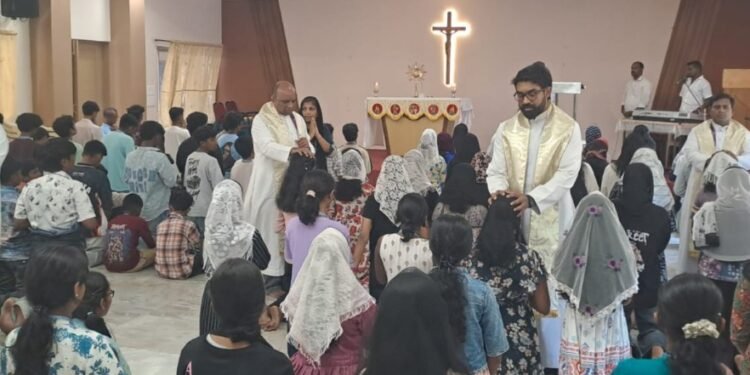 വട്ടിയൂർക്കാവ് ഫെറോന കുടുംബ ശുശ്രുഷ സമിതി കൗമാരകാർക്കായി ധ്യാനം നടത്തി