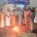 തിരുവത്താഴത്തെ വക്രീകരിച്ച സംഭവം: ടൈംസ് ഓഫ് ഇന്ത്യ ഓഫീസിന് മുന്നില്‍ തിരുവനന്തപുരം അതിരുപത കെഎല്‍സിഎ ധര്‍ണ നടത്തി