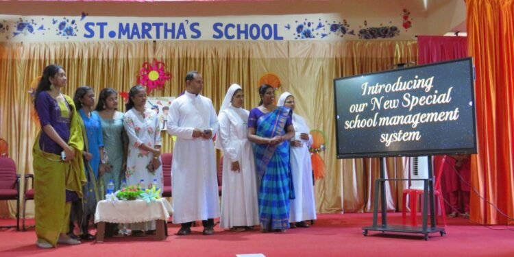മരിയൻ എഞ്ചിനീയറിംഗ് കോളേജ് വിദ്യാർത്ഥിനികൾ വികസിപ്പിച്ച ‘TherapInc’ സോഫ്റ്റ്‌വെയർ സെൻ്റ് മാർത്താസ് സ്പെഷ്യൽ സ്കൂളിൽ പ്രവർത്തന സജ്ജമായി