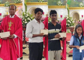 പൂന്തുറ ഇടവകയിൽ വിദ്യാഭ്യാസ സമിതി സാന്തോം സ്കോളർഷിപ്പ് വിതരണം ചെയ്തു