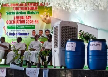 തുത്തൂർ ഫെറോന സാമൂഹ്യ ശുശ്രൂഷ വാർഷികം ആഘോഷിച്ചു