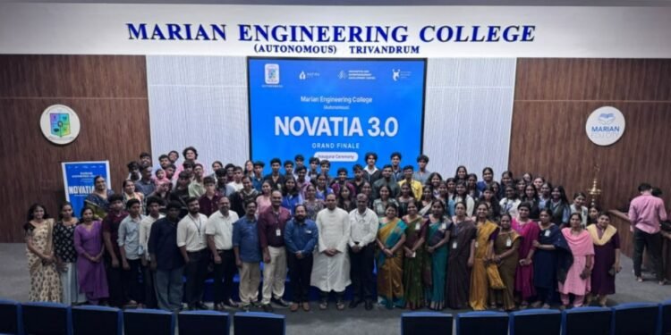 ‘NOVATIA 3.0’; മരിയൻ എൻജിനീയറിങ് കോളേജ്,  ഇന്റർ സ്കൂൾ ഇന്നവേഷൻ ചാലഞ്ച് സംഘടിപ്പിച്ചു